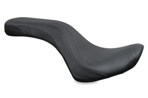 Yamaha V-Star 950 One-Piece Motorcycle Seat - Mustang Motorcycle - DayTripper - Black - `17-`20